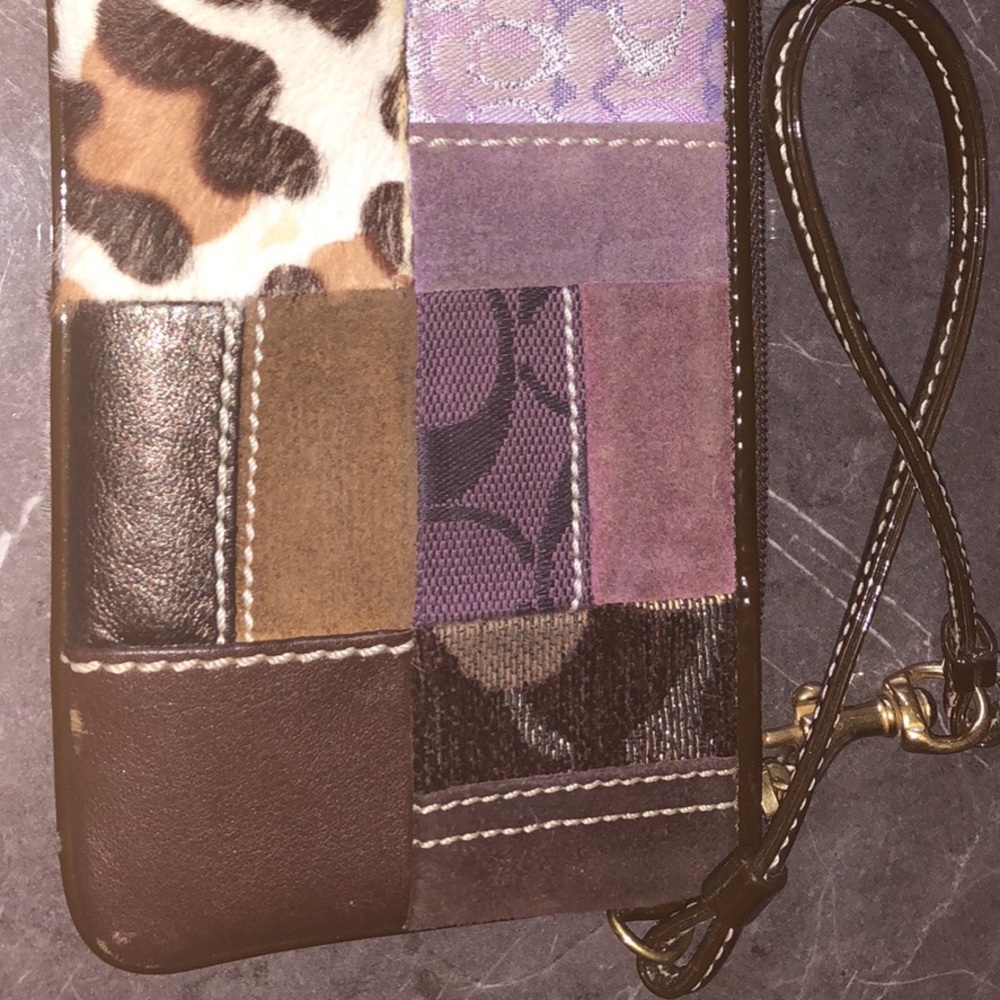 Coach wristlet.